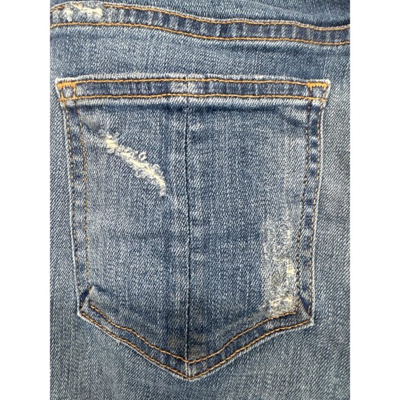 Rag & Bone Womens Jeans Sz 27 Skinny Warren Distressed Mid-Rise Stretch Casual - Picture 6 of 15